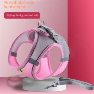 4DF6D0EE21C9D276EB414F5B6799E360.jpg Adjustable Reflective Breathable Mesh Pet Harness
