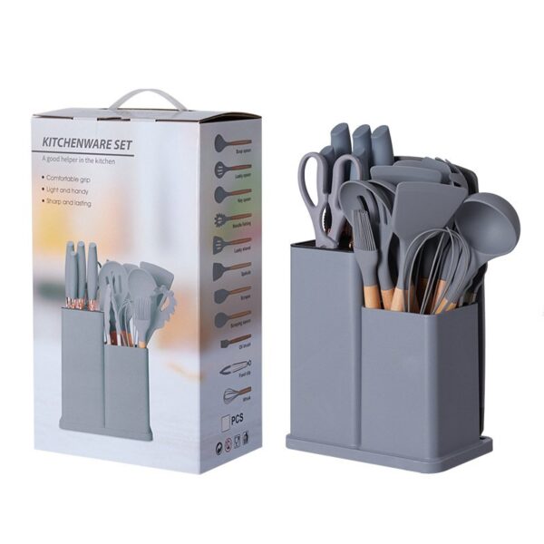 19-Piece Cooking Spatula Spoon