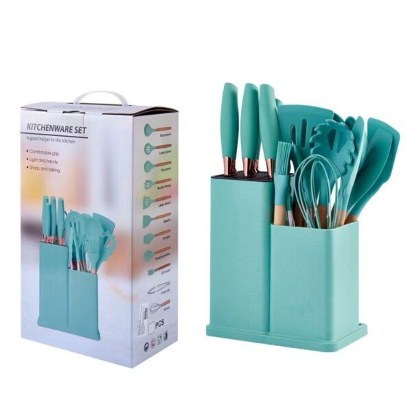 19-Piece Cooking Spatula Spoon