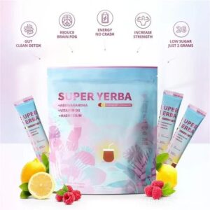 Probiotic Instant Yerba Mate Electrolyte Powder